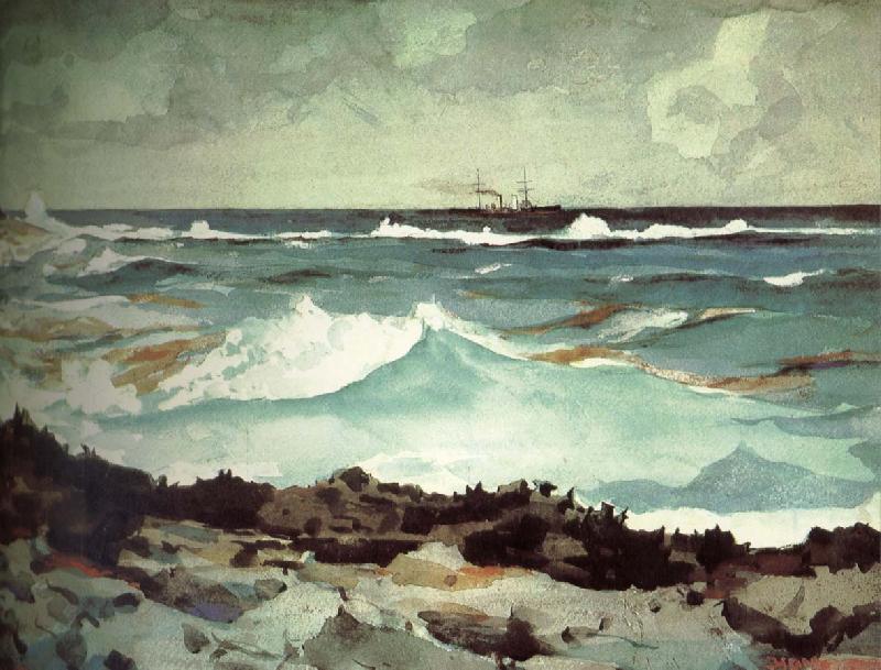 Winslow Homer Coast mad wolf oil painting picture